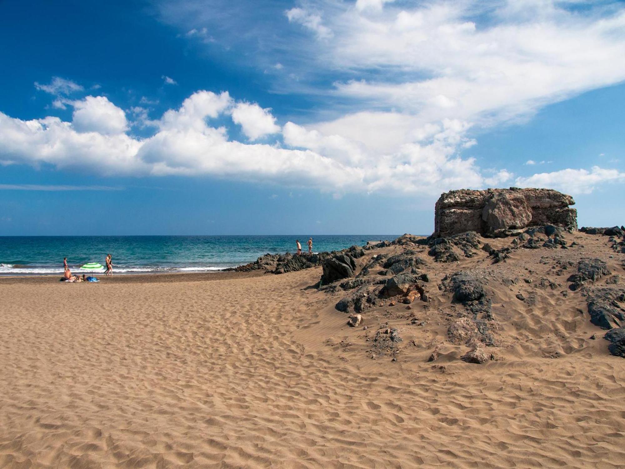 Atico Apartamento Las Burras Playa San Agustin  Exterior photo